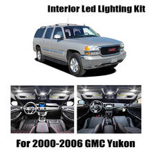 11 Bulbs White Interior LED Car Glove Box Light Kit Fit For 2000 2001 2002 2003 2004 2005 2006 GMC Yukon Map Dome License Lamp 2024 - buy cheap