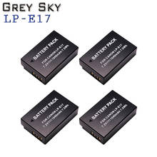 Batería de LP-E17 LPE17 LP E17 de 1040mAh, cargador Dual LCD para Canon EOS 200D, M3, M6, 750D, 760D, T6i, T6s, 800D, 8000D, Kiss X8i, L10 2024 - compra barato