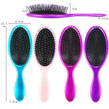 Antistatic Scalp Massage Cushioned Brush Women Detangling Smoothing Hairbrush 2024 - buy cheap