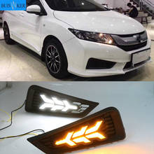 For Honda City 2015 2016 No-error Daytime Running Light LED DRL Fog Lamp Driving Lamp Car Styling 2024 - buy cheap