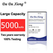 2021 DaDaXiong New Original HT20 Battery Arrived 5000mAh For HOMTOM / Pro 2024 - buy cheap