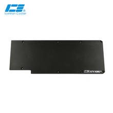 IceManCooler Backplate For Founders GTX 1080TI GTX 1080 Ice Dragon Aluminum Alloy 2024 - buy cheap