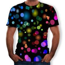 Мужская забавная футболка с 3D принтом, летняя модная мужская футболка с круглым вырезом и короткими рукавами, Повседневная футболка, camisetas hombre, новинка 2020 2024 - купить недорого