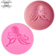 Ocean series Octopus shape silicone mold cake soft candy tool decoration DIY Kitchen Baking tool 2024 - buy cheap
