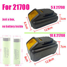 DCB200 21700 Li-ion Battery Plastic Case PCB Charging Protection Circuit Board Box Shell For Dewalte 18V 20V DCB200 DCB183 2024 - buy cheap