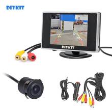 DIYKIT Wired 3.5" TFT LCD Car Monitor Waterproof Rear View Car Camera Reversing Camera Parking Assistance System 2024 - buy cheap