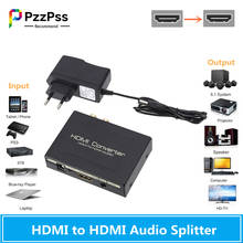 PzzPss 1080P HDMI-compatible Optical SPDIF RCA Analog Audio Extractor Converter Splitter Support L/R 2 Channel 5.1 Surround 2024 - buy cheap