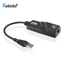 KEBIDU USB 3.0 To Gigabit Ethernet RJ45 LAN 1000Mbps Network Adapter Ethernet Network Card For PC Wholesales 2024 - buy cheap