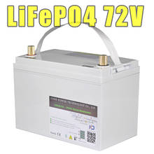 LiFePO4-batería recargable para bicicleta eléctrica, 72V, 20Ah, 30Ah, IP68, resistente al agua 2024 - compra barato