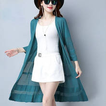 Casaco kimono feminino liso casual, camisa médio l224 2024 - compre barato
