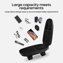 PU EVA Seat Storage Front Tube Bag MTB Part Bike Luggage Carrier Pouch Bicycle Bag Saddle Bike Accessories Bike Frame Pannier 2024 - buy cheap