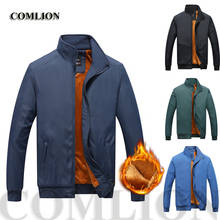 M-8XL 2020 New Winter Men Jacket Casual Fleece Outwear Waterproof Thicken Warm Stand Collar Outwear Coat 2024 - buy cheap