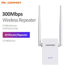 Comfast-repetidor de wi-fi, 300mbps, roteador sem fio 2.4g, repetidor wi-fi externo 2024 - compre barato