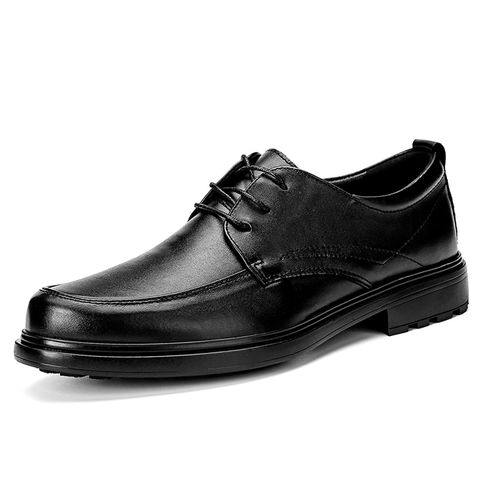 Классические черные кожаные туфли; Мужская деловая обувь; Мужская обувь из натуральной кожи; Модная повседневная обувь; Мужская обувь на плоской подошве; Zapatos De Hombre 2022 - купить недорого