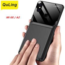 QuLing 6000 Mah For Xiaomi Mi 6X Battery Case A2 Battery Charger Bank Power Case For Xiaomi Mi A2 Battery Case 2024 - buy cheap