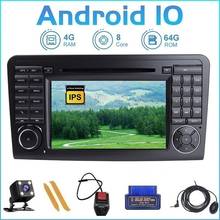 ZLTOOPAI-Radio Multimedia con GPS para coche, Radio con reproductor, Android 10, SWC, para Benz GL ML CLASS W164 X164 ML450 ML500 GL320 GL450 2024 - compra barato