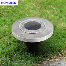 Outdoors Led Solar Lights Outdoor Solar Led Lawn Lamps Street Lighting For Garden Decoration Solar Powered Path Buried Lights 2024 - buy cheap