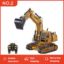 RC Excavator 2.4Ghz 1:18 RC Engineering Car Remote Control Caterpillar Construction Vehicle RTR Model Toys for Kids Christmas Gi 2024 - buy cheap