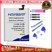 HSABAT 0 Cycle 6700mAh Battery for Doogee S55 for Doogee S55 Lite High Quality Mobile Phone Replacement Accumulator 2024 - buy cheap