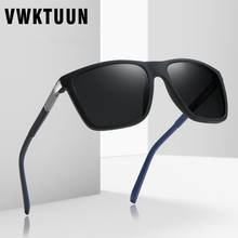 VWKTUUN-gafas de sol polarizadas con montura TR para hombre, lentes de sol cuadradas de gran tamaño para conducir, lentes de sol para exteriores 2024 - compra barato