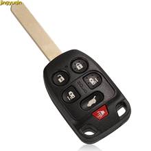 Jingyuqin Flip Remote Car Key Fob Shell For HONDA Odyssey Elysion Auto Key Case Replacement 5/6 Buttons 2024 - buy cheap