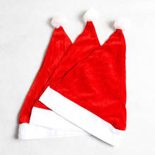 Новогодняя и Рождественская шапка, Плюшевые рождественские шапки для дома, Рождественский наряд Санта-Клауса, подарки для ключей от Санта-Клауса 2024 - купить недорого