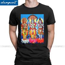 Camisetas con estampado de Brahma God Vishnu God Shiva para hombre, camisetas de Lingam Ganesha de la India, camisetas hindúes, ropa de Idea de regalo 2024 - compra barato