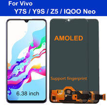 6.38'' AMOLED LCD For Vivo Y7S Z5 Y9s LCD Display Touch Screen Digitizer Assembly y7s lcd Replace For vivo IQOO NEO display 2024 - buy cheap