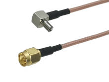 1 шт. RG316 SMA штекер к TS9 штекер правый угол разъем RF коаксиальный гибкий соединительный кабель для USB модема 4 дюйма ~ 10 м 2024 - купить недорого