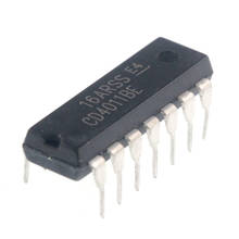 5pcs CD4011BE HEF4011BP HCF4011 TC4011 CMOS Quad 2-Input NAND Gate DIP-14pin 2024 - buy cheap