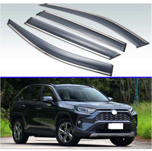 For TOYOTA Rav4 XA50 2019 2020 2021 Plastic Exterior Visor Vent Shades Window Sun Rain Guard Deflector 4pcs 2024 - buy cheap