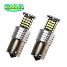 10X super bright 1156 BA15S 45 smd 2016 LED 0.25A 1157 BAY15D T15 7440 7443 DRL Turn Signal Brake Reverse Lights White 12V 20V 2024 - buy cheap