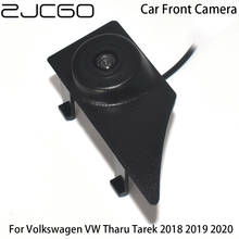 Автомобильный вид спереди парковка Логотип камера ночное видение положительный водонепроницаемый для Volkswagen VW Tharu Tarek 2018 2019 2020 2024 - купить недорого