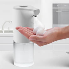 Dispensador automático de jabón sin contacto, espuma de jabón recargable por USB, Sensor infrarrojo, desinfectante de manos para cocina y baño, 350mL 2024 - compra barato