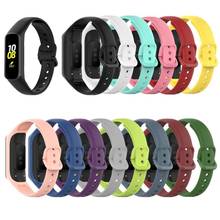 Correas de silicona suave para Samsung Galaxy Fit 2, repuesto de pulsera de SM-R220, accesorios para pulsera deportiva 2024 - compra barato