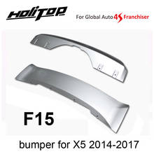 skid plate bull bar bumper for BM X5 F15 2014 2015 2016 2017 year, two choices, ABS painting or ABS chrome,free shipping to Asia 2024 - buy cheap