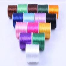 60 Meters Elastic Crystal String Beading Cord Strong Stretchy Thread 0.5mm Thick 2024 - buy cheap
