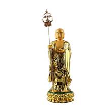Ksitigarbha buda estátua bodhisattva dizang budista esculturas resina arte & artesanato acessórios de decoração para casa sala r41 2024 - compre barato
