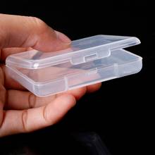 2022 New Rectangular Plastic Clear Transparent Storage Box Collection Container Organizer 2024 - buy cheap