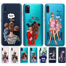Case For samsung galaxy M01 M11 M21 M31 M31S M51 Case silicon phone cover Baby mom Girl and Boy 2024 - buy cheap