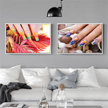 Home Decoration Colorful Nail Design Painting Fashion Wall Art HD Print Modern Poster Nordic Canvas Modular Picture For Bedroom 2024 - buy cheap