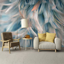 Custom Mural Wallpaper 3D Abstract Feather Art Fresco Living Room Bedroom Wall Papers Home Decor Wall Painting Papel De Parede 2024 - buy cheap