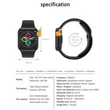 SX19 Смарт-часы/ремешок для мужчин IWO 17 для женщин водонепроницаемый сердечный ритм кровяное давление фитнес-трекер PK B57 P70 смарт-браслет умные часы 2024 - купить недорого