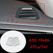 Embellecedor de cubierta de decoración de salida de aire delantera de coche, accesorios pequeños de ABS mate para Peugeot 508 Allure SW GT 2018 2019, 2 uds. 2024 - compra barato