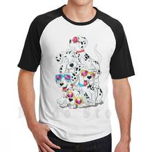 Dalmatian Dogs T Shirt Print For Men Cotton New Cool Tee Dalmatian Dog The 101 Dalmatians Musical The Hundred And One Dalmatians 2024 - buy cheap