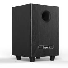 Passive Wood Subwoofer Heavy Bass Only For Power Amplifier Car SW Bass Enhance Output Home Theater Speakers 2024 - buy cheap