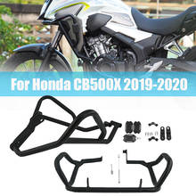 Protector de motor de motocicleta, barras de choque superiores e inferiores, carenados de carrocería, protección de parachoques, para Honda CB500X CB 500X CB500 X 2019 2020 2024 - compra barato