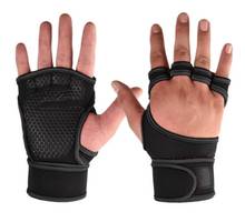 1 пара-нескользящие спортивные перчатки для фитнеса для тренажерного зала, ударопрочные перчатки для тренировок по тяжелой атлетике, перчатки для езды на велосипеде для мужчин и женщин 2024 - купить недорого