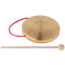 Hand Gong Chapel Copper Cymbals Percussion Opera Gong for Kids Children Toys (15cm) 2024 - buy cheap
