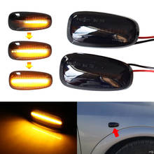 Led dinâmico carro blinker lado marcador sinal de volta luz lâmpada acessórios para opel zafira a 1999-2005 astra g 1998-2009 2024 - compre barato